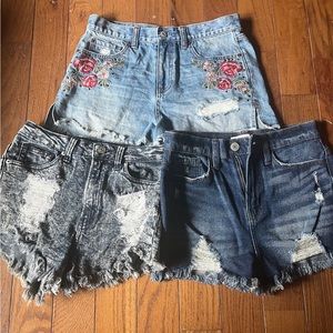 Jean shorts